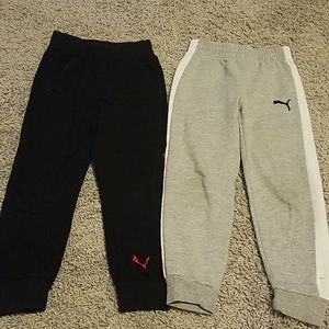 Boys puma sweatpants